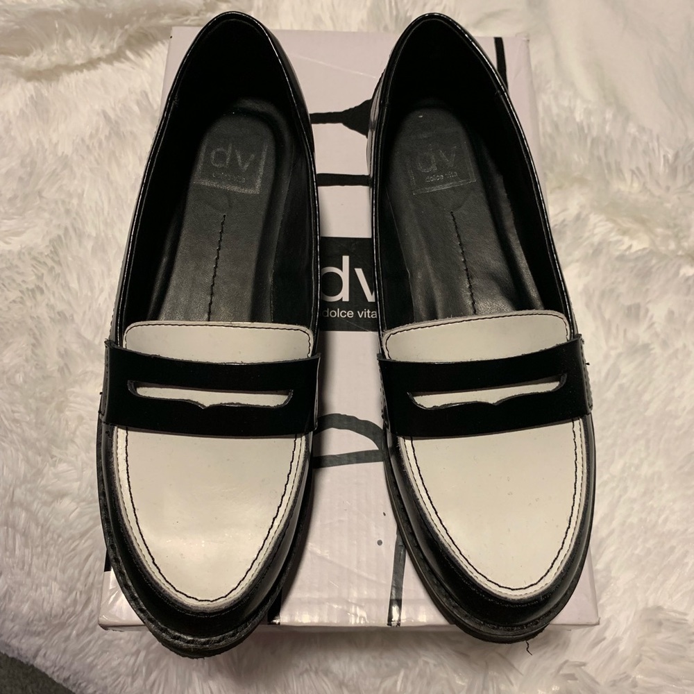 Platform penny loafers